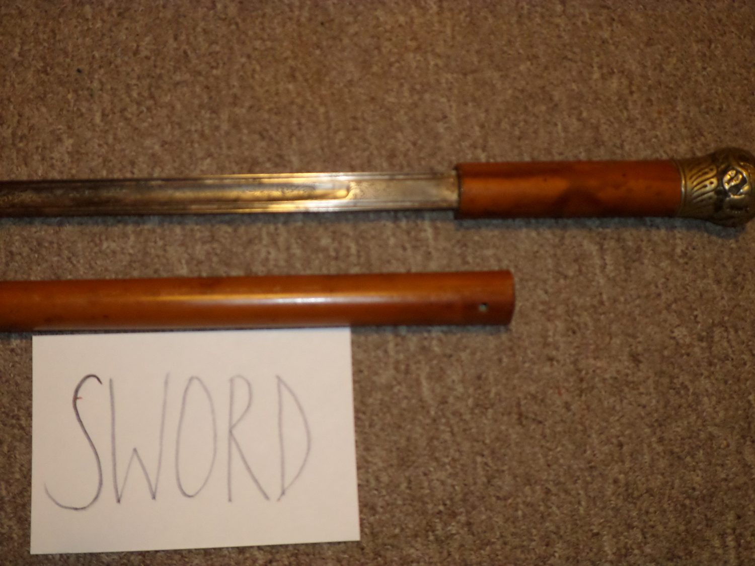 Antique Cane Sword David Spiwak
